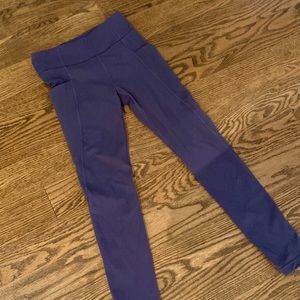 Athleta girl leggings M 8-10